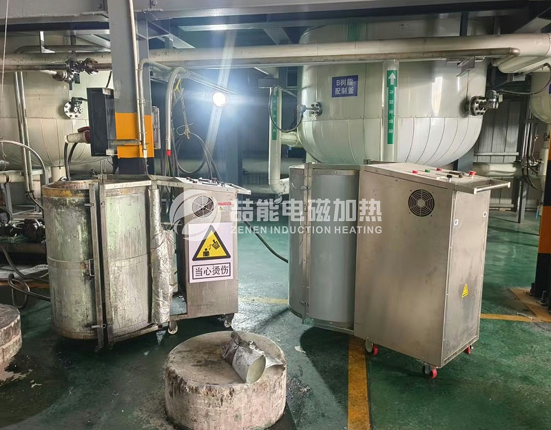 油桶電磁加熱小車